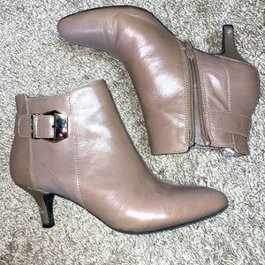 Anne Klein neutral booties